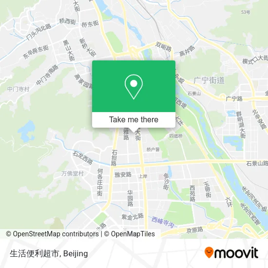 生活便利超市 map