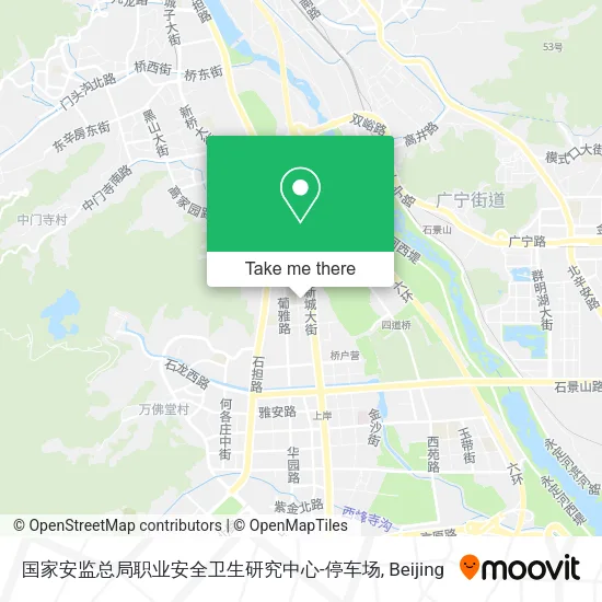 国家安监总局职业安全卫生研究中心-停车场 map