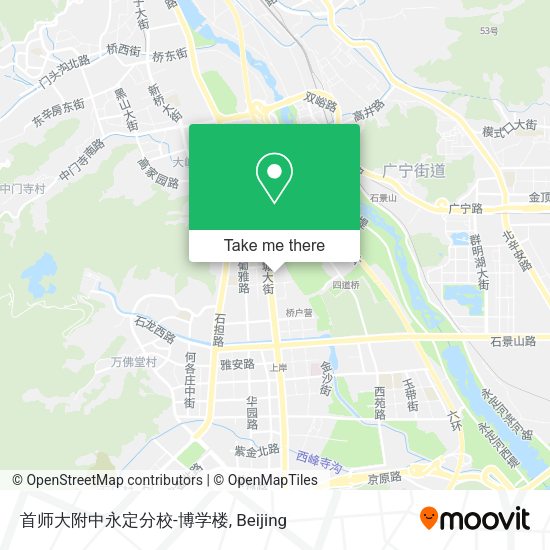 首师大附中永定分校-博学楼 map