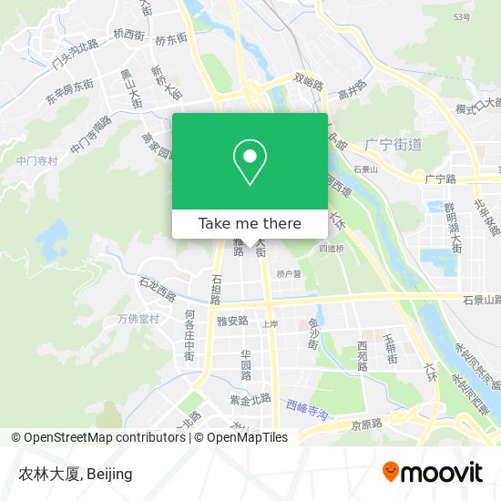 农林大厦 map