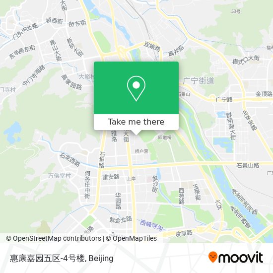 惠康嘉园五区-4号楼 map