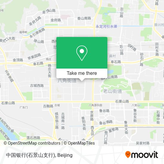 中国银行(石景山支行) map