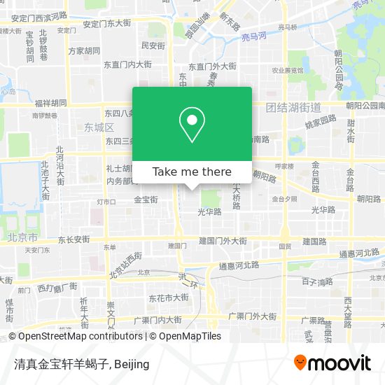 清真金宝轩羊蝎子 map
