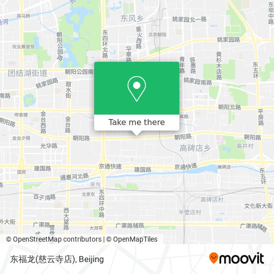 东福龙(慈云寺店) map