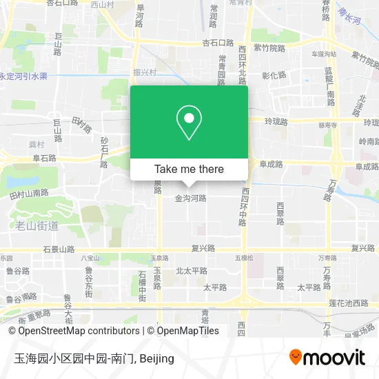 玉海园小区园中园-南门 map