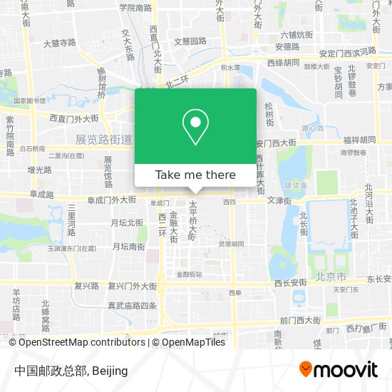 中国邮政总部 map