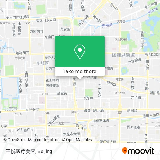 王悦医疗美容 map