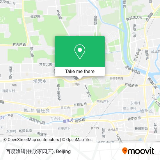 百度渔锅(住欣家园店) map