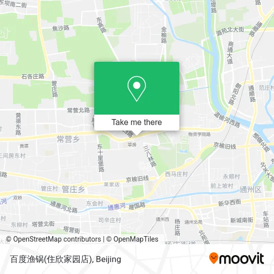 百度渔锅(住欣家园店) map