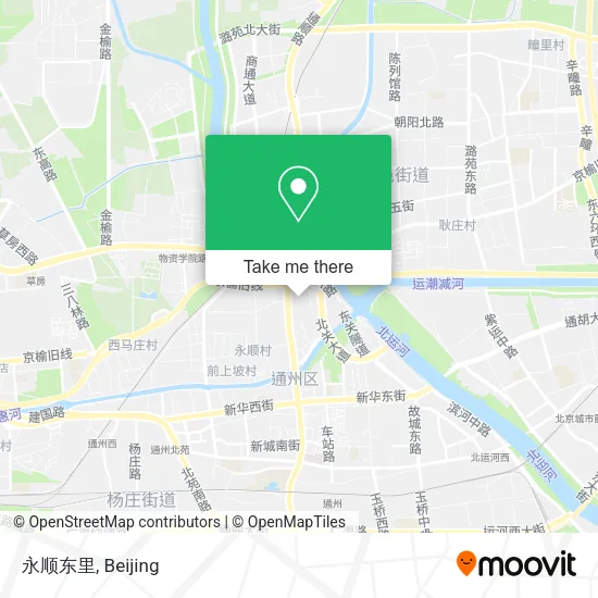 永顺东里 map