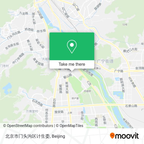 北京市门头沟区计生委 map