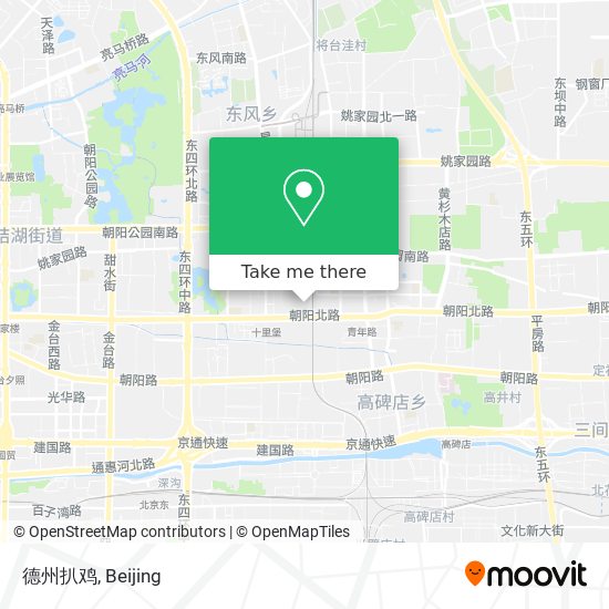 德州扒鸡 map