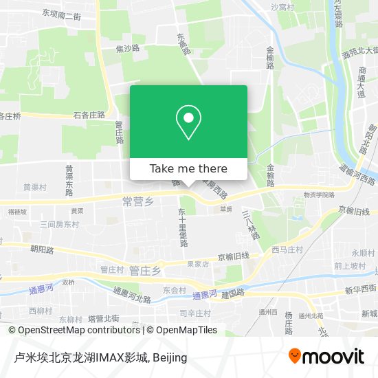 卢米埃北京龙湖IMAX影城 map