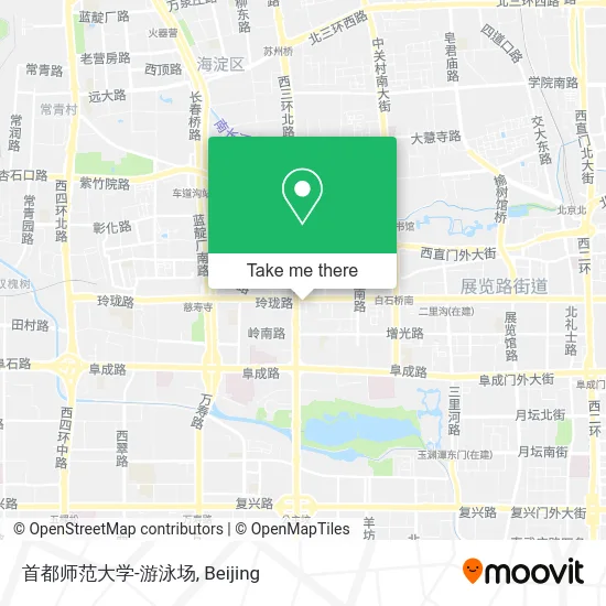 首都师范大学-游泳场 map