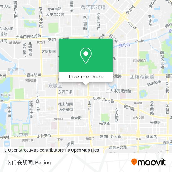 南门仓胡同 map