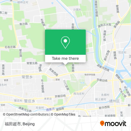 福田超市 map