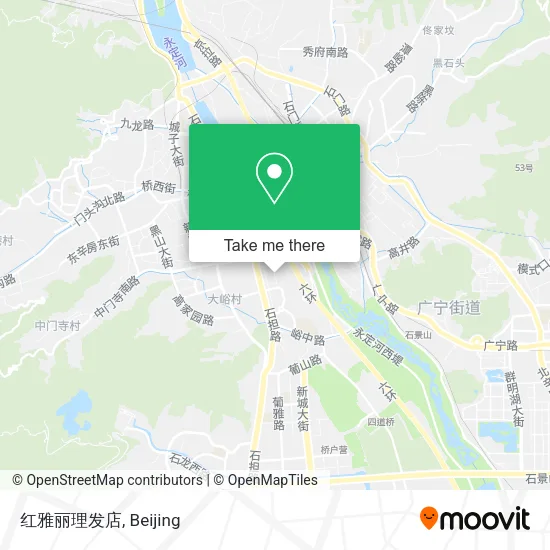 红雅丽理发店 map