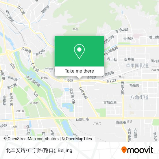 北辛安路/广宁路(路口) map