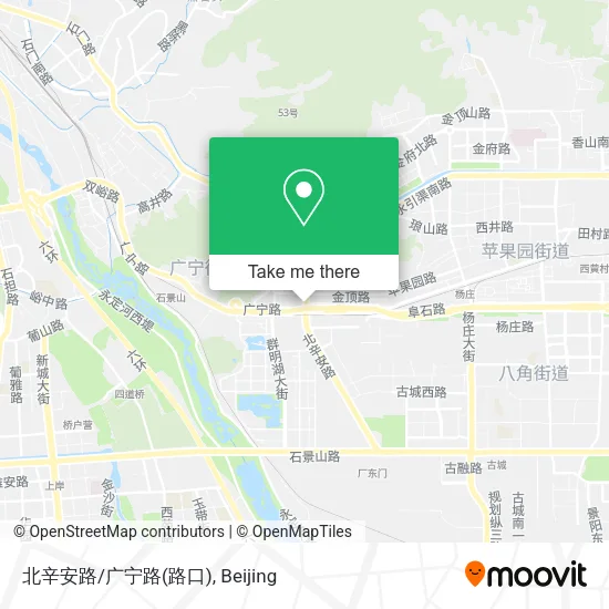 北辛安路/广宁路(路口) map