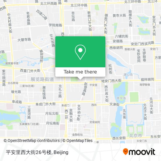 平安里西大街26号楼 map