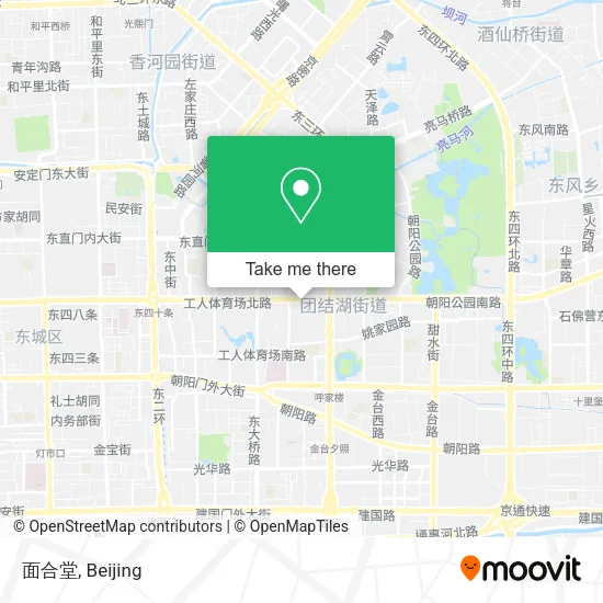 面合堂 map