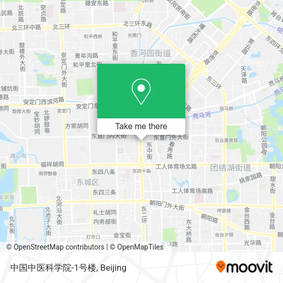 中国中医科学院-1号楼 map
