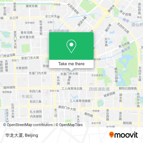 华龙大厦 map