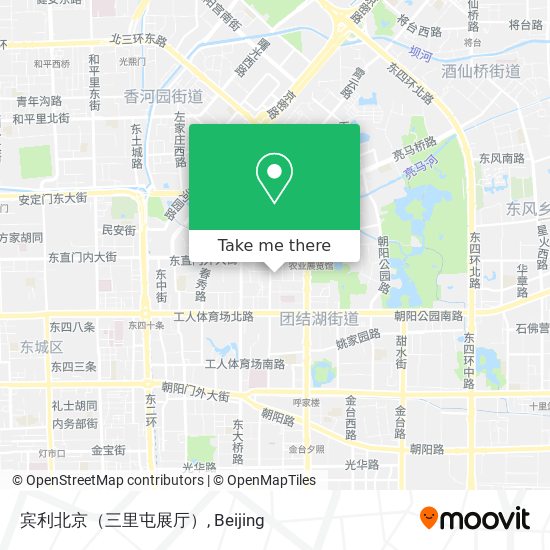 宾利北京（三里屯展厅） map