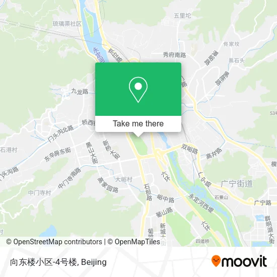 向东楼小区-4号楼 map