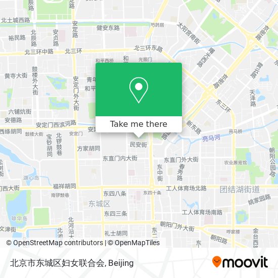 北京市东城区妇女联合会 map