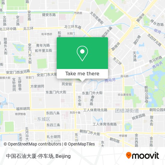 中国石油大厦-停车场 map