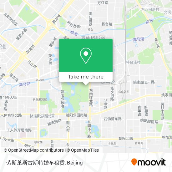 劳斯莱斯古斯特婚车租赁 map