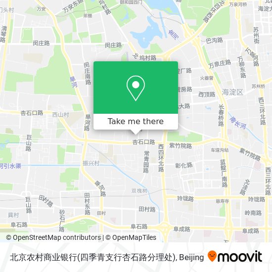 北京农村商业银行(四季青支行杏石路分理处) map
