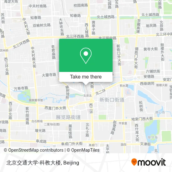北京交通大学-科教大楼 map