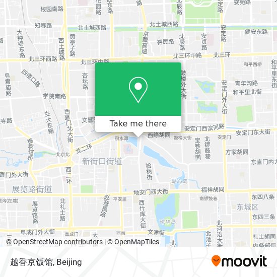 越香京饭馆 map