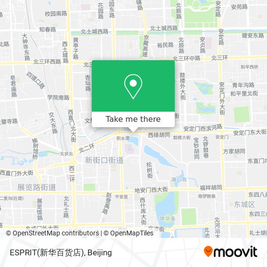 ESPRIT(新华百货店) map