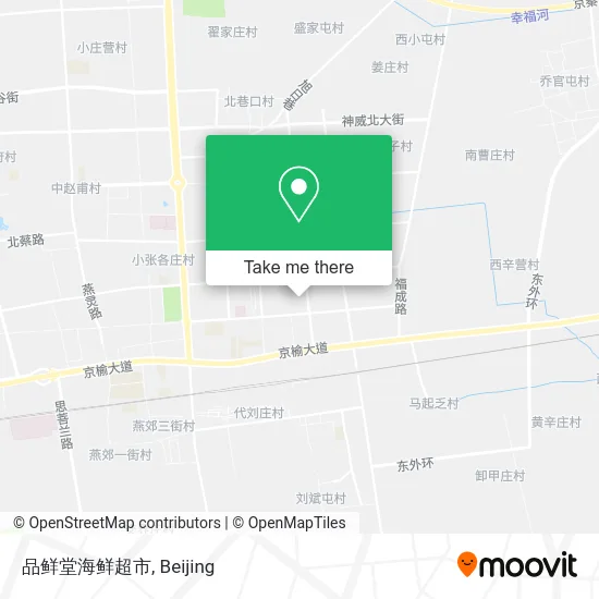 品鲜堂海鲜超市 map