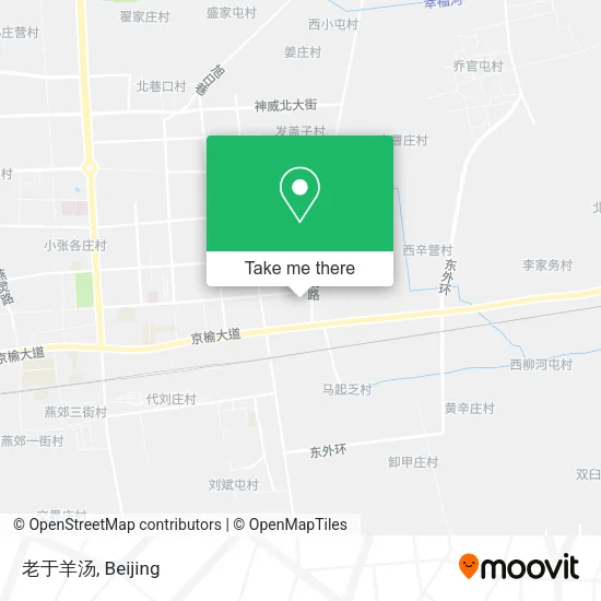 老于羊汤 map