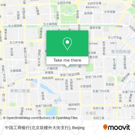 中国工商银行(北京鼓楼外大街支行) map