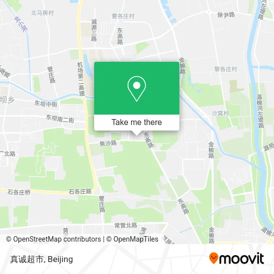 真诚超市 map