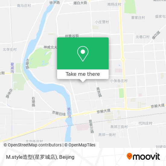 M.style造型(星罗城店) map