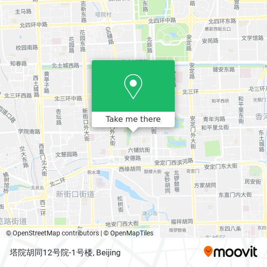 塔院胡同12号院-1号楼 map