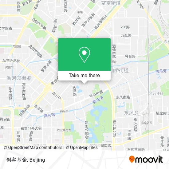 创客基金 map