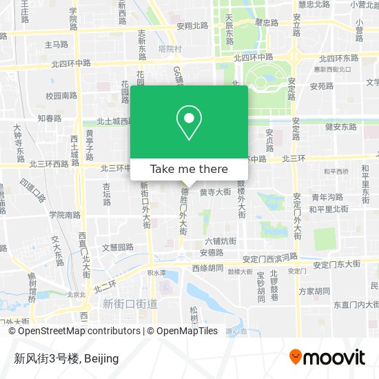 新风街3号楼 map