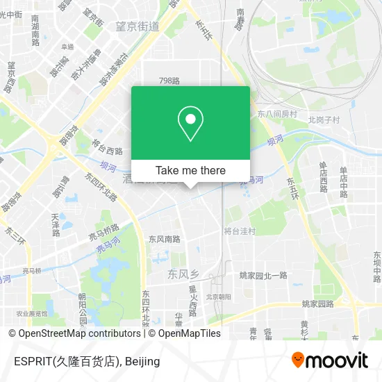 ESPRIT(久隆百货店) map