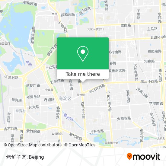 烤鲜羊肉 map