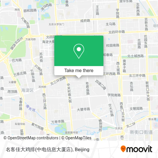 名客佳大鸡排(中电信息大厦店) map