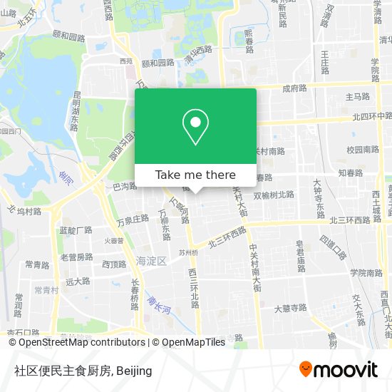 社区便民主食厨房 map