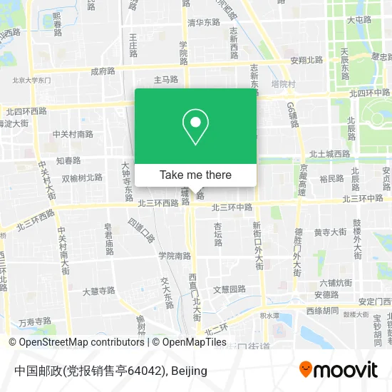 中国邮政(党报销售亭64042) map