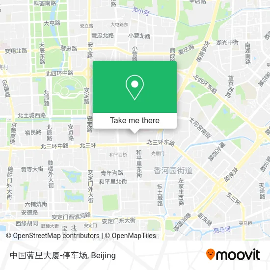 中国蓝星大厦-停车场 map